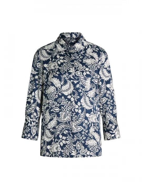 Foto van product JOOP! Blouse donkerblauw / wit