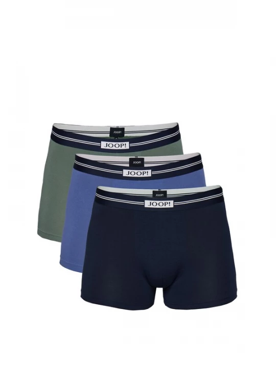 Foto van product JOOP! Boxershorts beige / blauw / donkerblauw