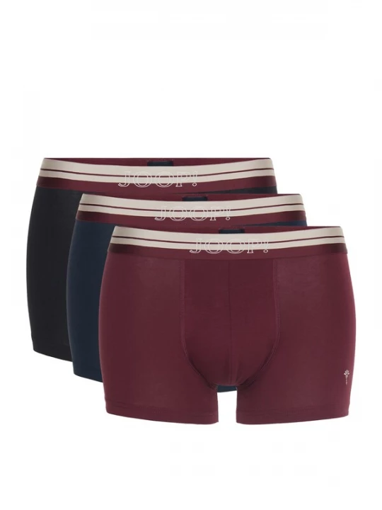 Foto van product JOOP! Boxershorts ' Everday ' donkerblauw / bordeaux / zwart