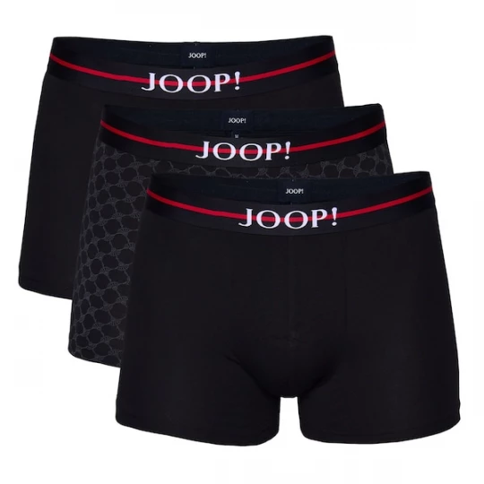 Foto van product JOOP! Boxershorts grijs / zwart / wit