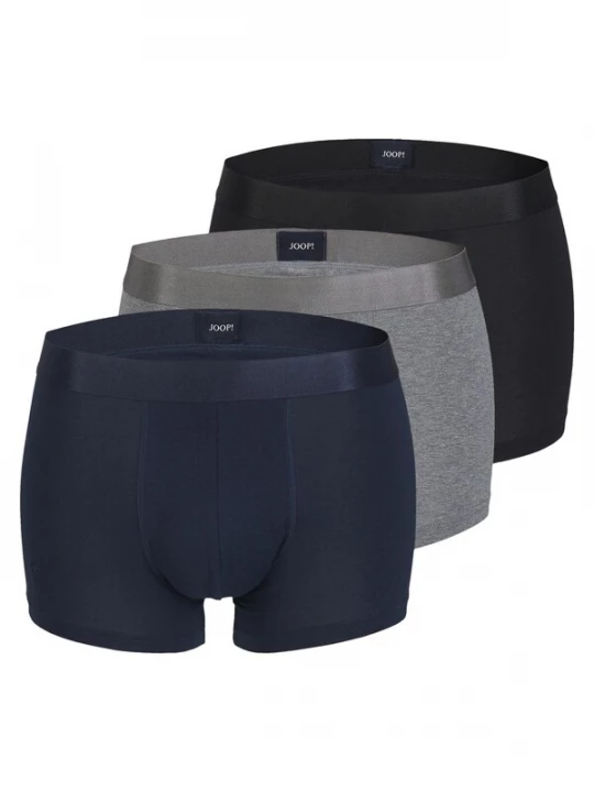 Foto van product JOOP! Boxershorts navy / grijs gemêleerd / zwart