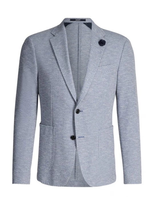Foto van product JOOP! Colbert lichtblauw / wit