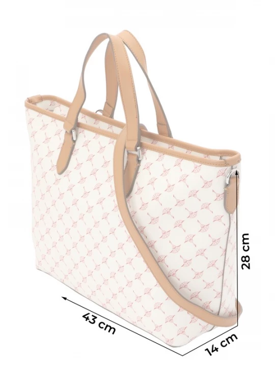 Foto van product JOOP! Handtas 'Flora 1.0 Ketty' bruin / taupe / rood