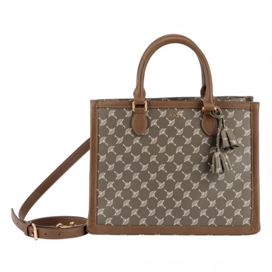 Foto van product JOOP! Handtas lichtbeige / bruin / olijfgroen