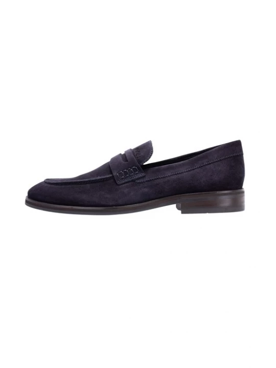 Foto van product JOOP! Instappers 'Velluto Kleitos' donkerblauw