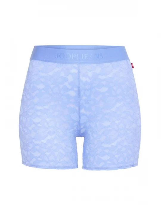 Foto van product JOOP! Jeans Broekje ' Allover Lace ' lichtblauw
