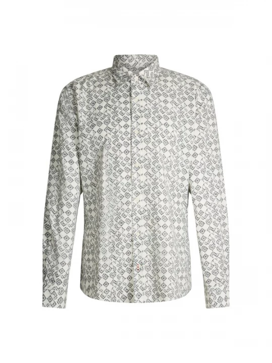 Foto van product JOOP! Jeans Overhemd grijs / wit