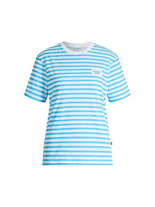 Foto van product JOOP! Jeans Shirt hemelsblauw / wit