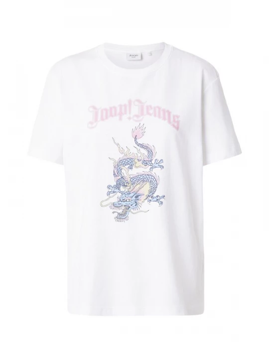 Foto van product JOOP! Jeans Shirt lichtblauw / geel / rosa / wit