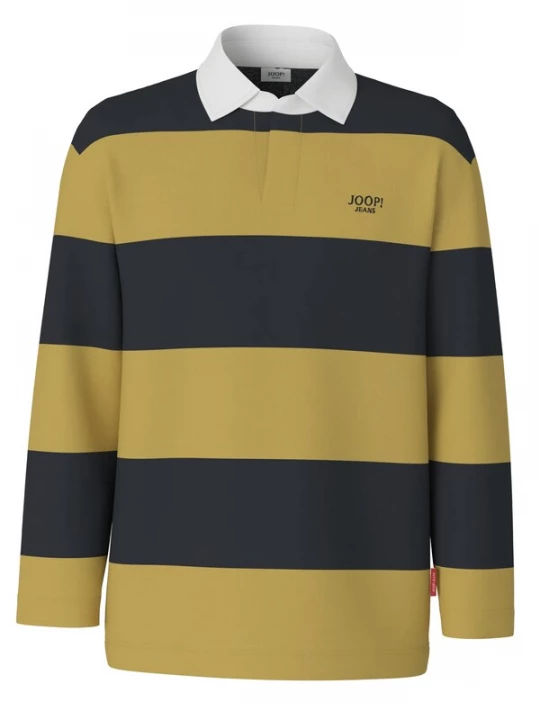 Foto van product JOOP! Jeans Shirt marine / curry / wit
