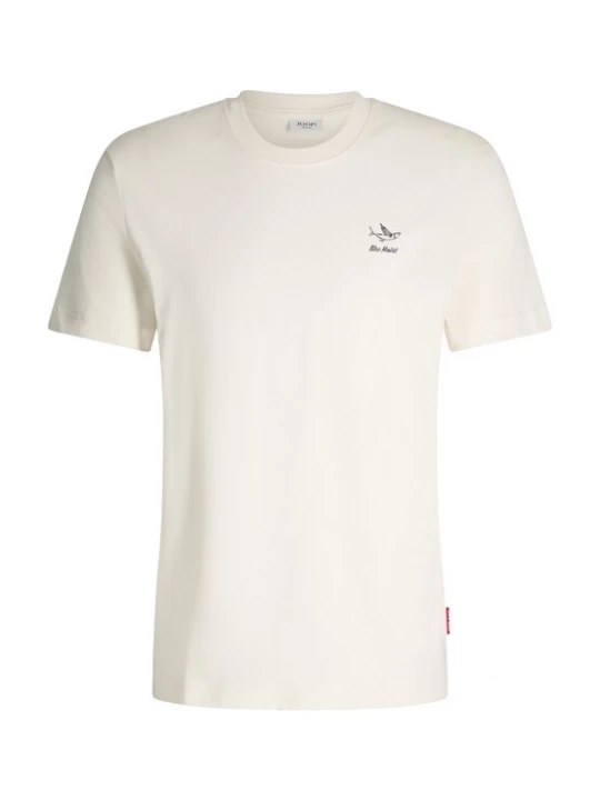 Foto van product JOOP! Jeans Shirt navy / oranje / offwhite
