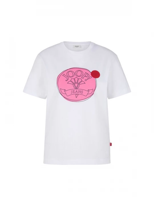 Foto van product JOOP! Jeans Shirt pink / wit