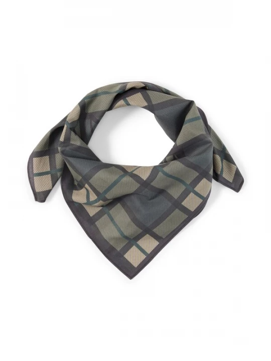 Foto van product JOOP! Jeans Sjaal 'Bandana' donkerblauw / donkergroen