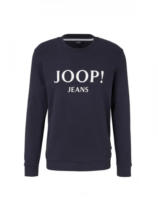 Foto van product JOOP! Jeans Sweatshirt donkerblauw / wit