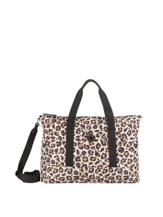 Foto van product Joop Jeans Weekendtas taupe / cognac / zwart / wit
