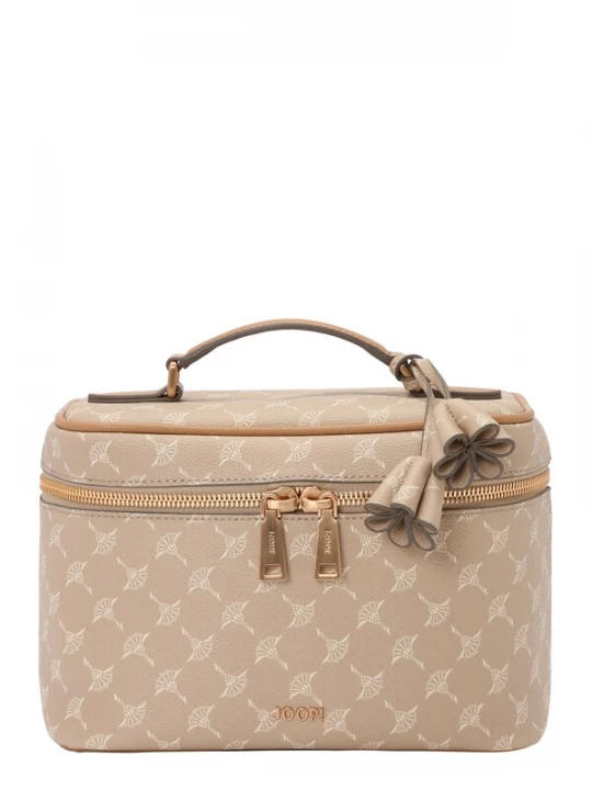 Foto van product JOOP! Make up tas beige / karamel / wit