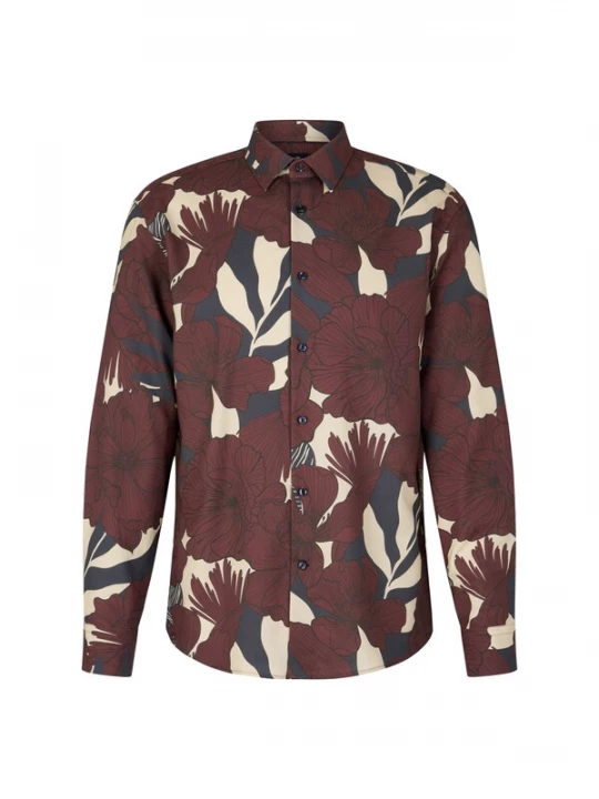 Foto van product JOOP! Overhemd beige / bordeaux