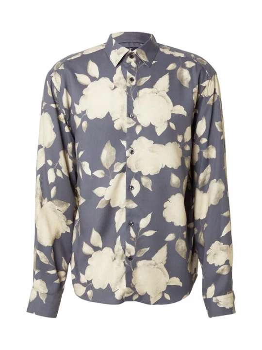 Foto van product JOOP! Overhemd beige / donkerbeige / smoky blue