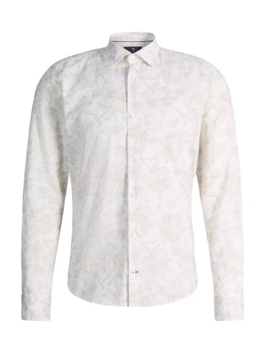 Foto van product JOOP! Overhemd beige / wit