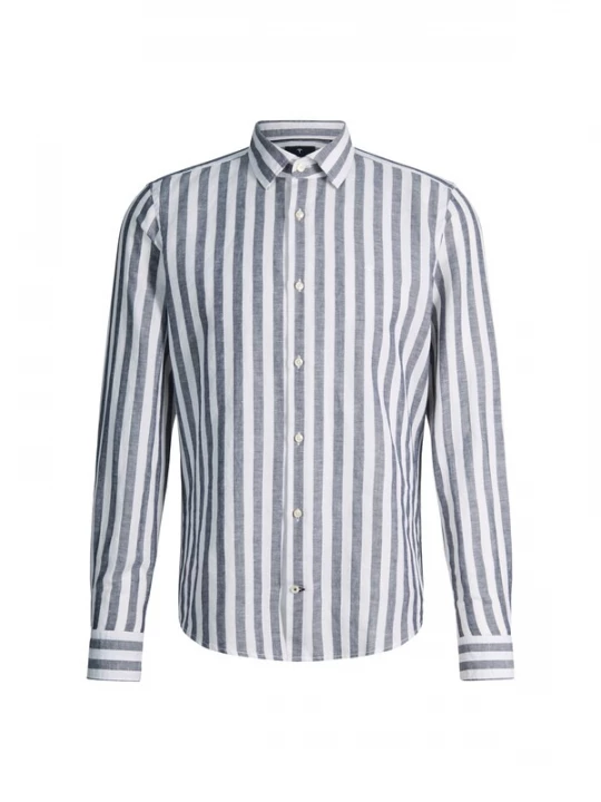 Foto van product JOOP! Overhemd navy / wit