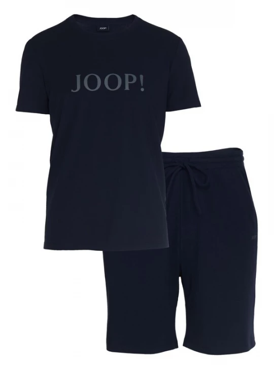 Foto van product JOOP! Pyjama kort 'Comfort' donkerblauw