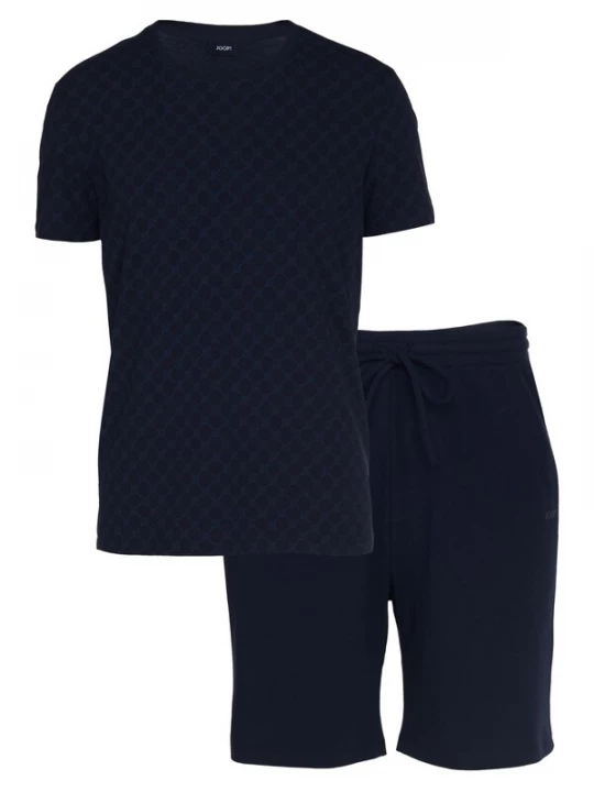 Foto van product JOOP! Pyjama kort 'Leisure' donkerblauw