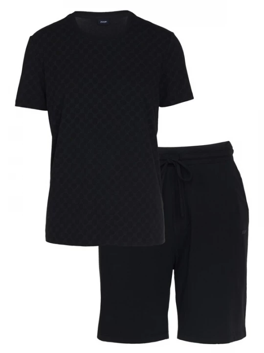 Foto van product JOOP! Pyjama kort 'Leisure' zwart