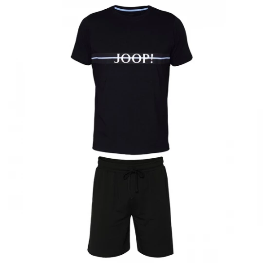 Foto van product JOOP! Pyjama kort navy / lichtblauw / zwart / wit