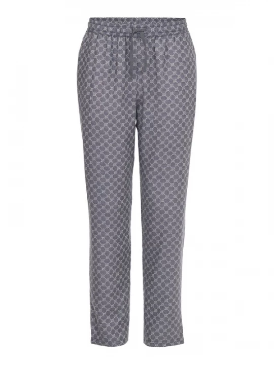 Foto van product JOOP! Pyjamabroek donkergrijs / wit