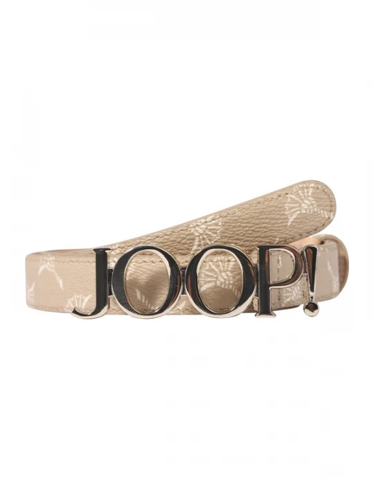 Foto van product JOOP! Riem beige / goud / wit