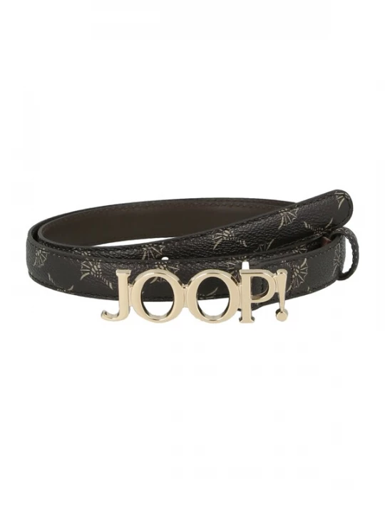 Foto van product JOOP! Riem donkerbruin / goud