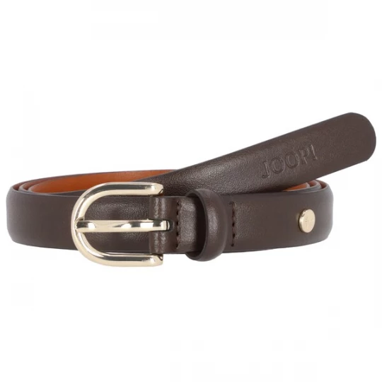 Foto van product JOOP! Riem donkerbruin / goud