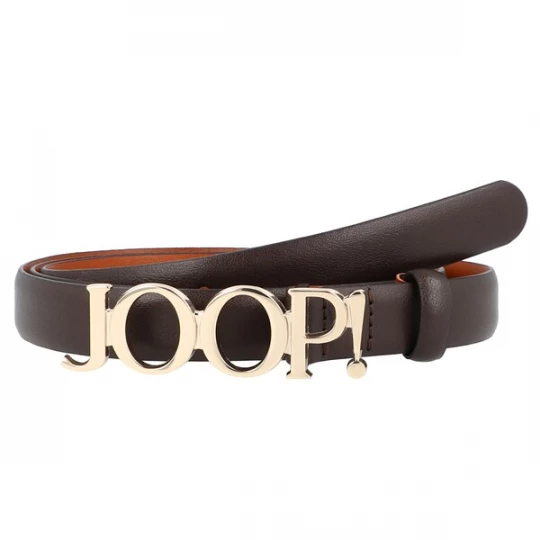 Foto van product JOOP! Riem donkerbruin / goud