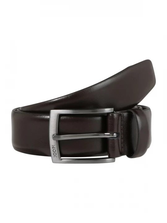 Foto van product JOOP! Riem donkerbruin / zilver