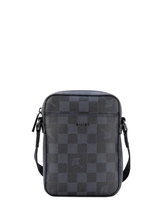 Foto van product JOOP! Schoudertas 'Cortina Piazza Rafael' basaltgrijs / zwart