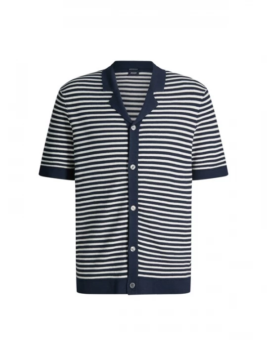 Foto van product JOOP! Shirt donkerblauw / wit