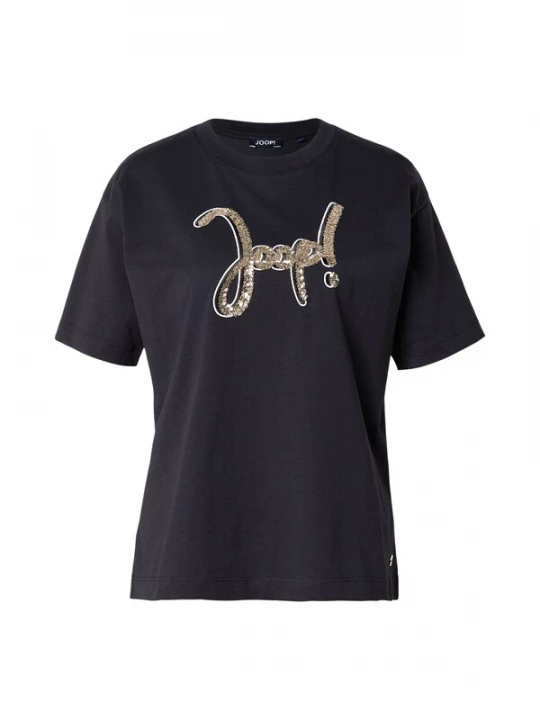 Foto van product JOOP! Shirt goud / zwart / wit