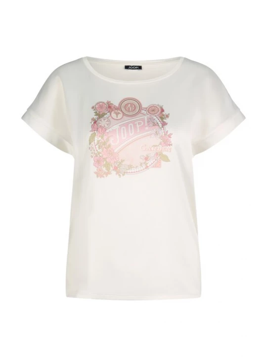 Foto van product JOOP! Shirt lichtgroen / rosa / pitaja roze / wit