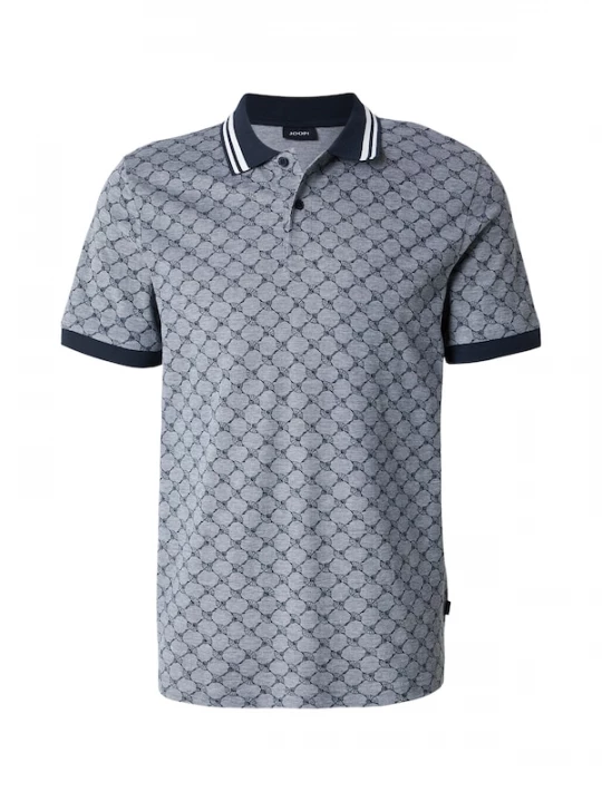 Foto van product JOOP! Shirt navy / duifblauw / wit
