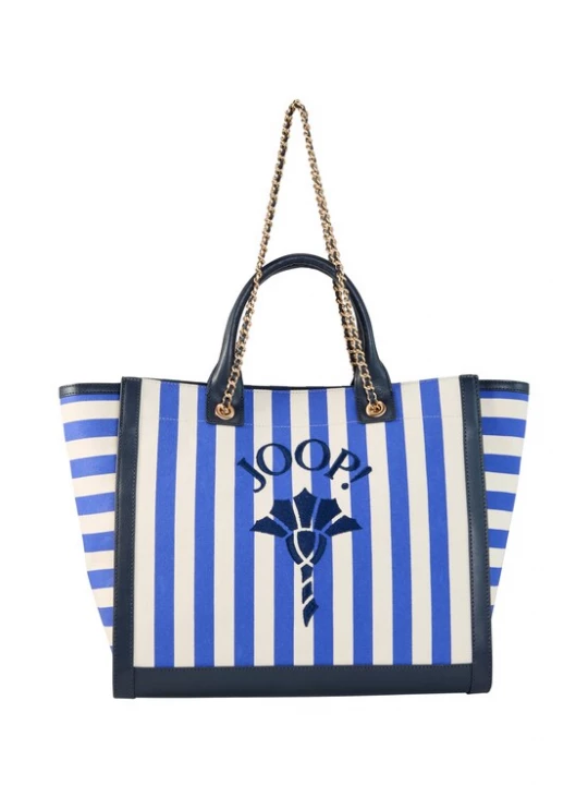 Foto van product JOOP! Shopper blauw / wit