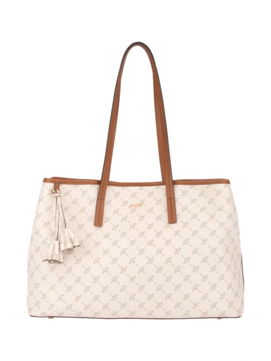Foto van product JOOP! Shopper 'Cortina 1.0 Imogen' crème / donkerbeige / karamel