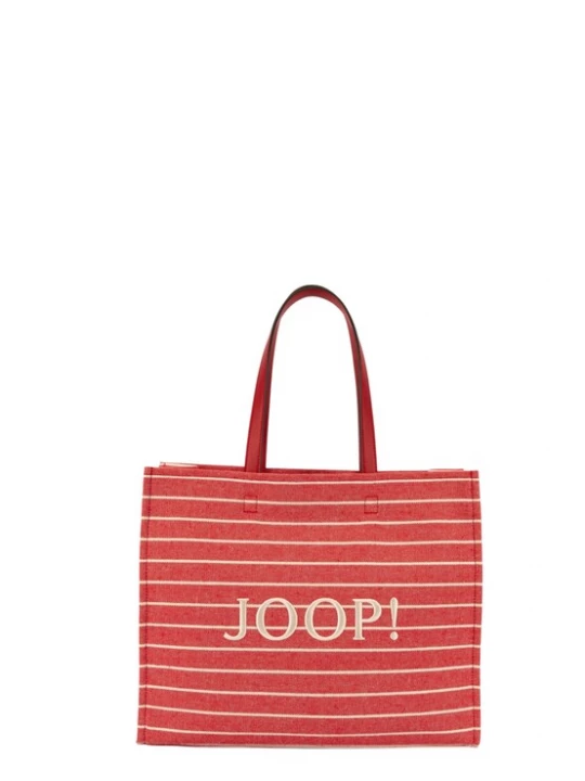 Foto van product JOOP! Shopper lichtbeige / rood