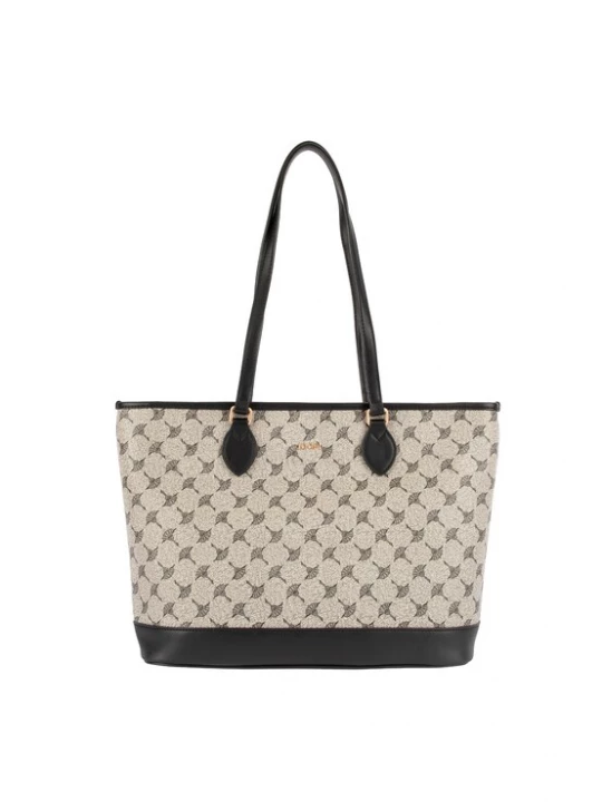 Foto van product JOOP! Shopper 'Mazzolino Mathea' beige / zwart