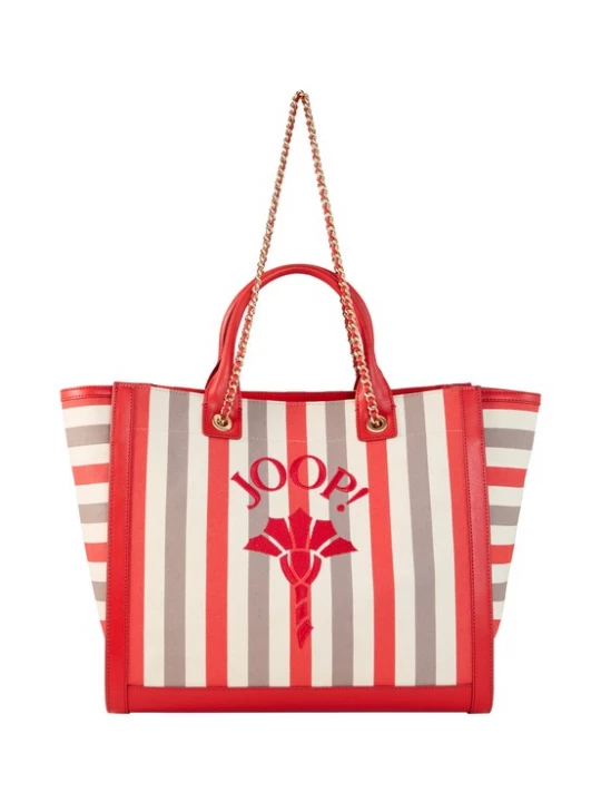 Foto van product JOOP! Shopper taupe / rood