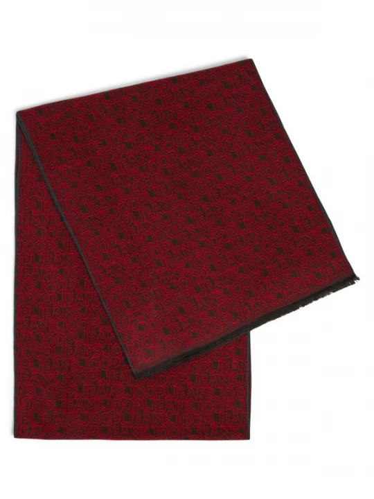 Foto van product JOOP! Sjaal antraciet / rood
