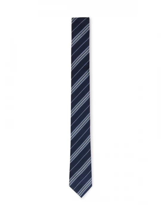 Foto van product JOOP! Stropdas donkerblauw / grijs