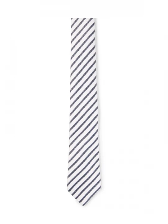 Foto van product JOOP! Stropdas navy / wit