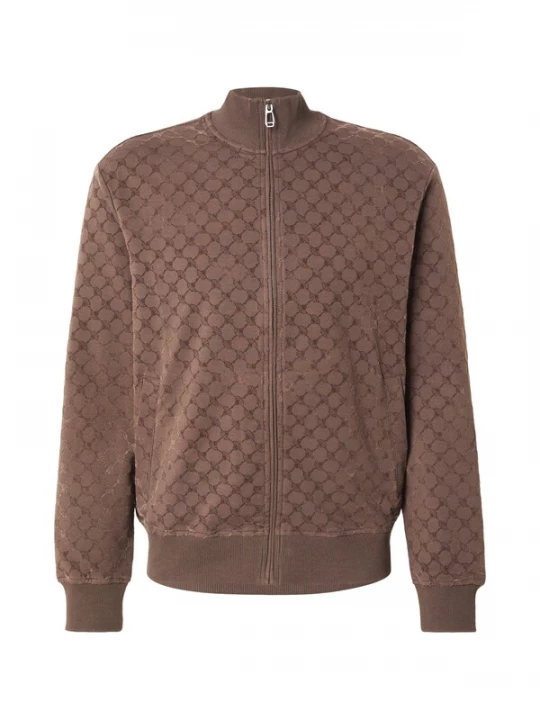 Foto van product JOOP! Sweatvest 'JJ-02Kend' bruin / donkerbruin