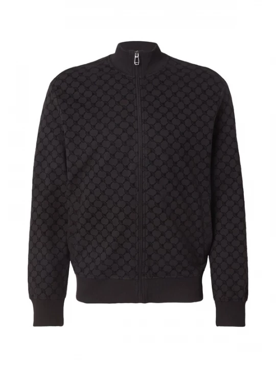 Foto van product JOOP! Sweatvest 'JJ-02Kend' donkergrijs / zwart