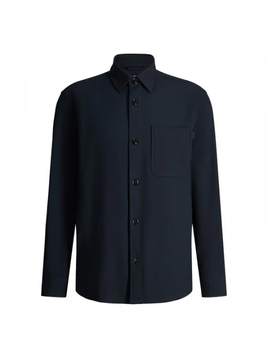 Foto van product JOOP! Zakelijk overhemd donkerblauw